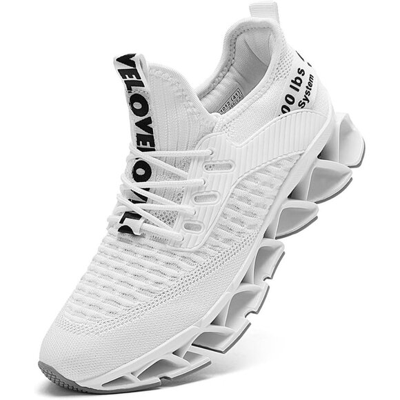 Shoes - Women's White Running Walking Blade Sport  Tennis Athletic Sneakers Shoes